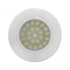 Σποτ Επίπλου Στρογγυλό Χωνευτό LED 4W 230V 330lm 60° 3000K Λευκό σε Θερμό Φως 21-40000